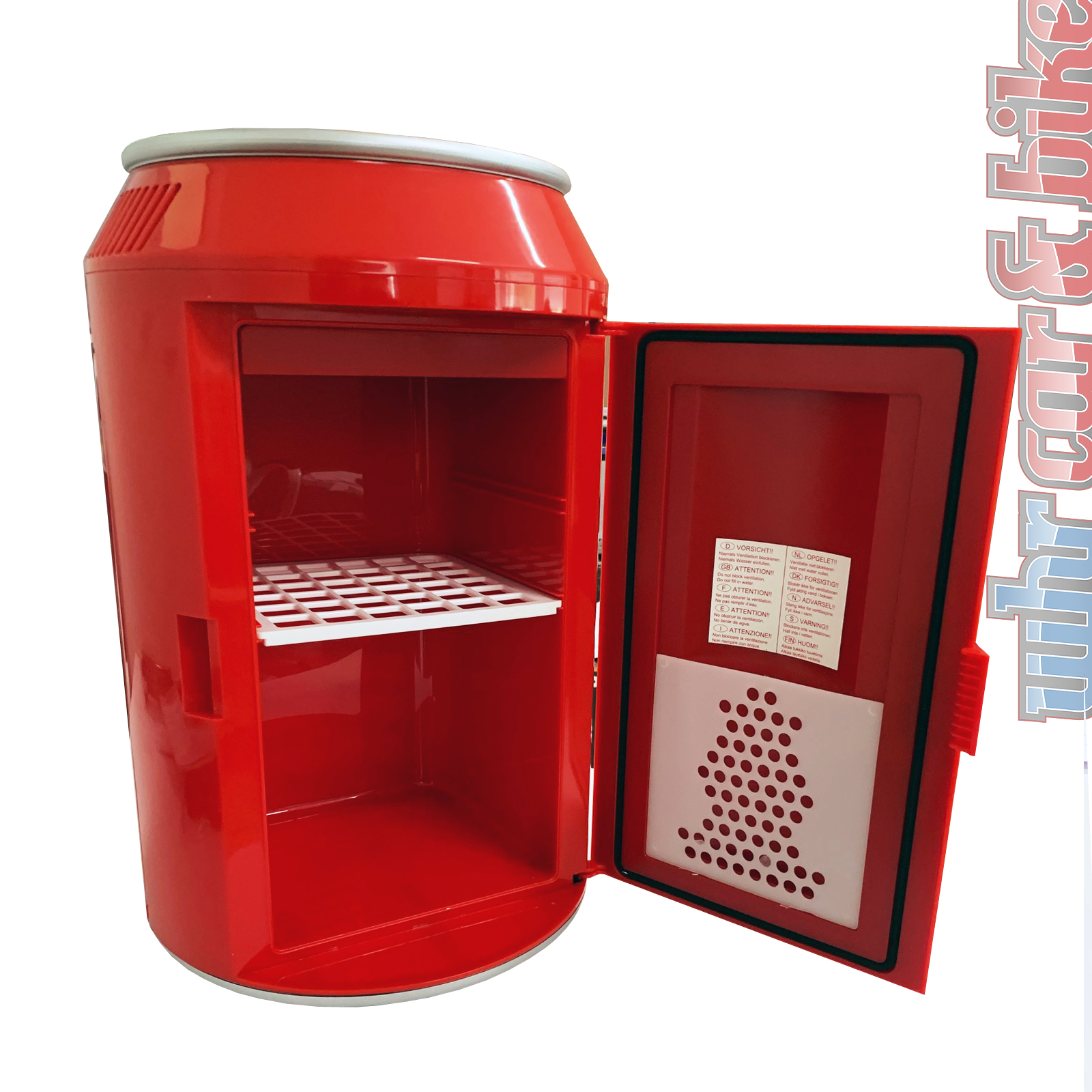 Dometic Coca-Cola® Mini Kühlschrank Dose 12V 230V AC/DC 9.5L Kühlen und  Wärmen, thermoelektrische Kühlboxen, Camping
