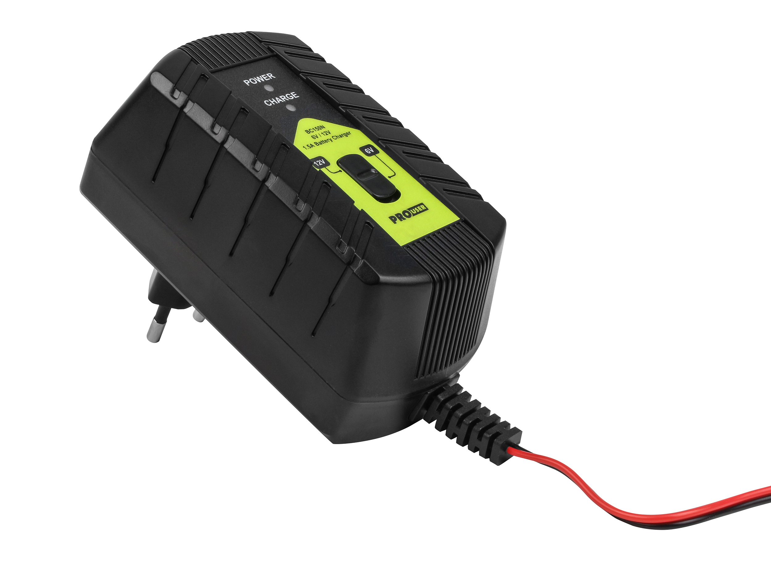 Eufab 6V 12V Intelligentes Batterieladegerät BC150N 2-65Ah 3 Ladestufen, Batterieladegeräte, Werkzeug